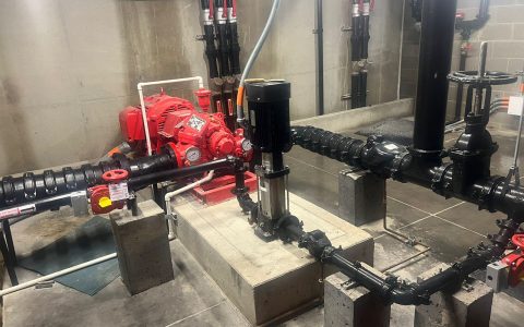 Cuartos de Bombas, equipo de presión agua potable
